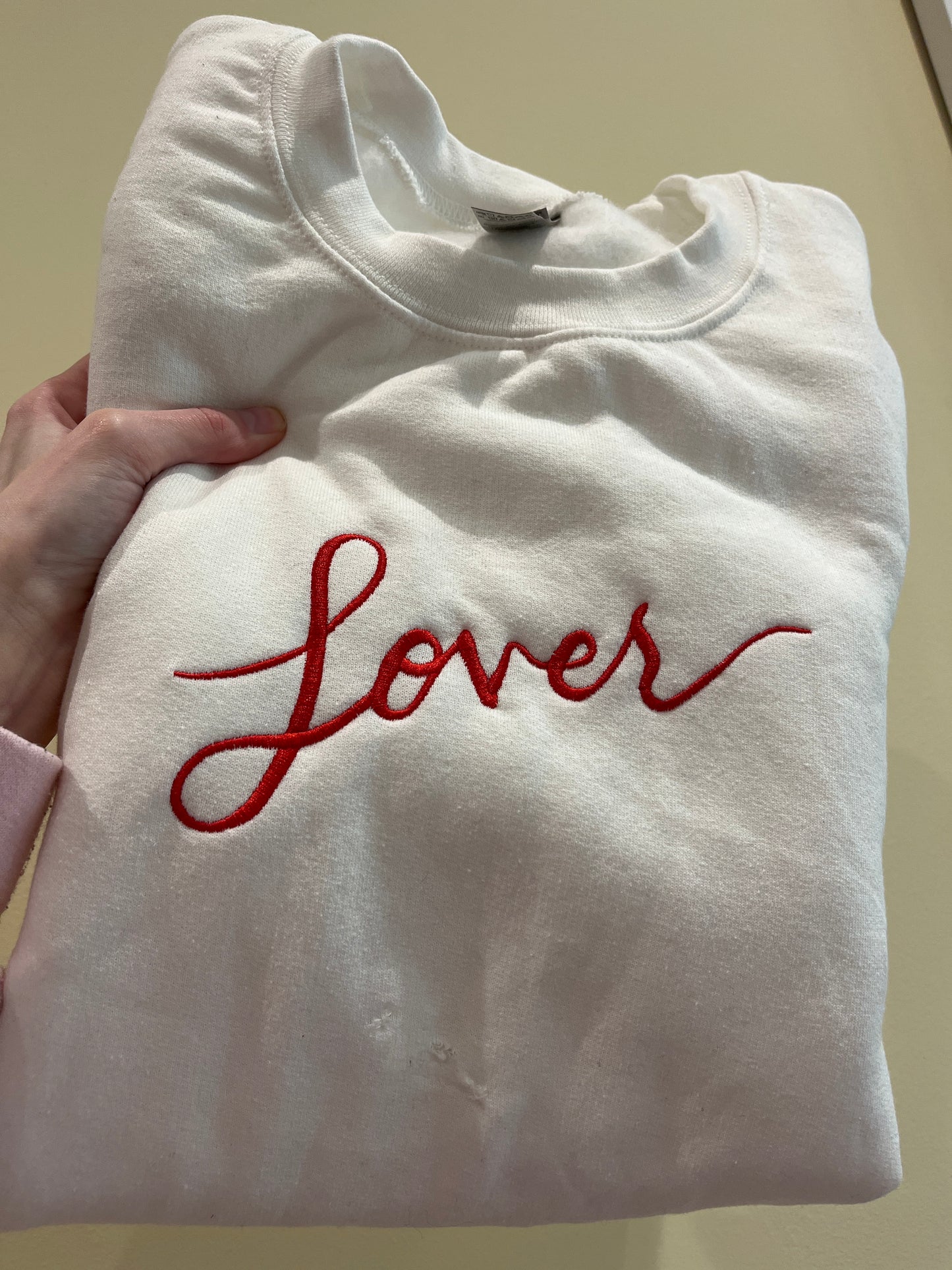 Faulty Medium white - Lover sweatshirt