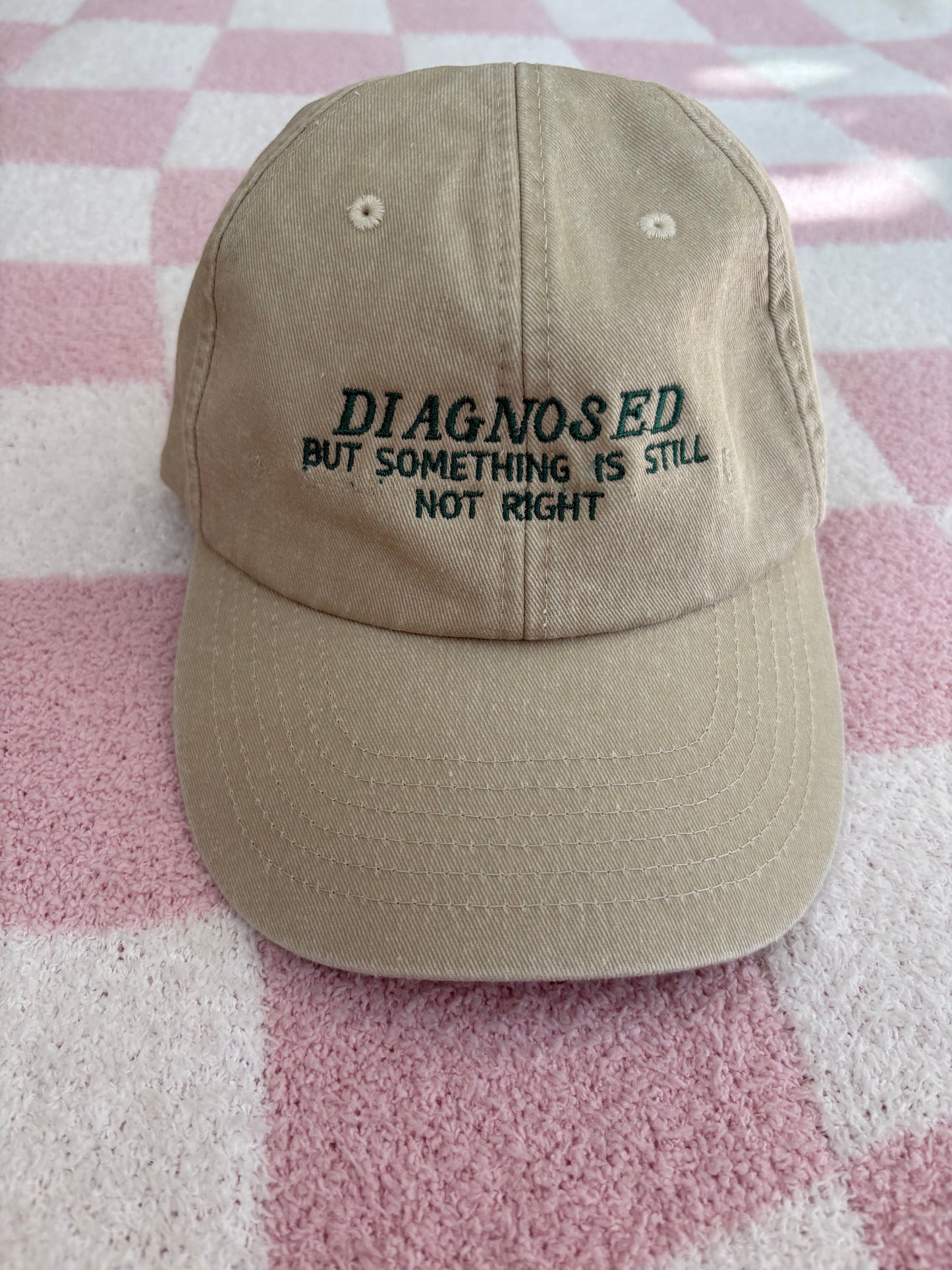 Undiagnosed & Diagnosed matching Caps