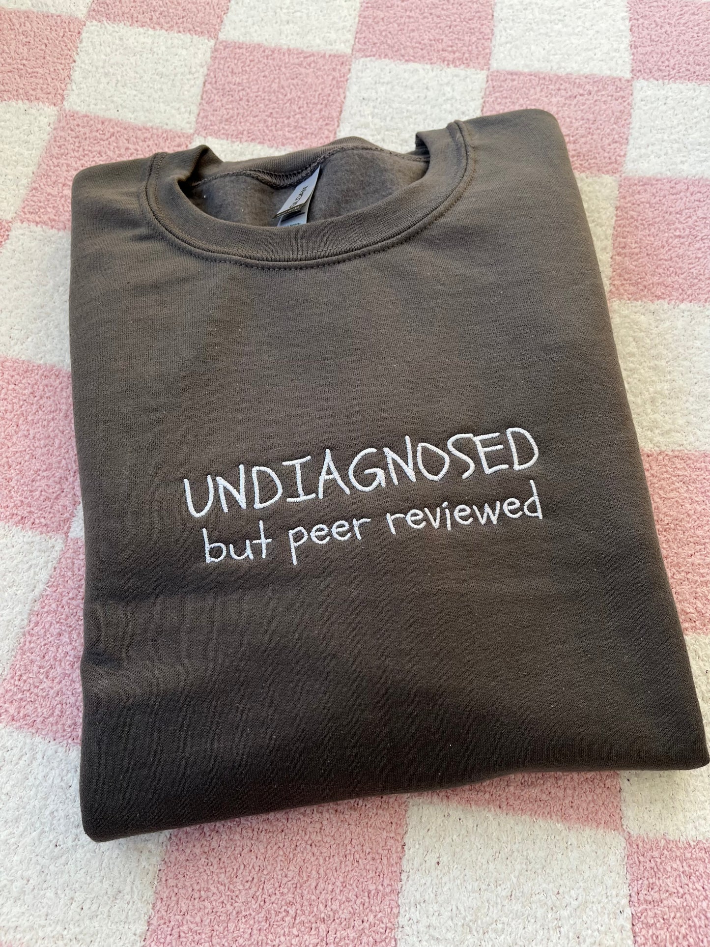 Peer reviewed sweatshirt