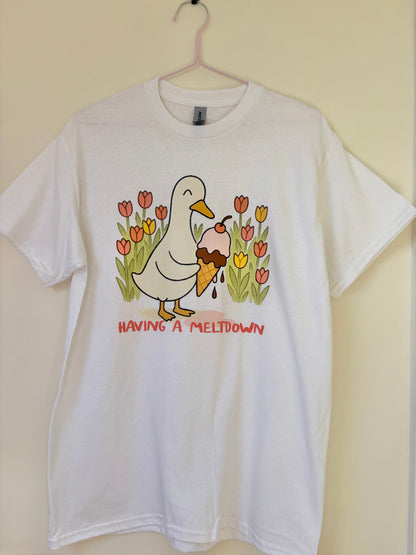 Having a meltdown T-shirt