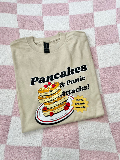 Pancakes & panic attacks T-shirt