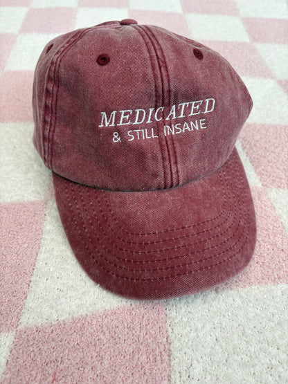 Unmedicated & Medicated Matching Caps