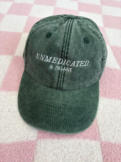 Unmedicated & Medicated Matching Caps