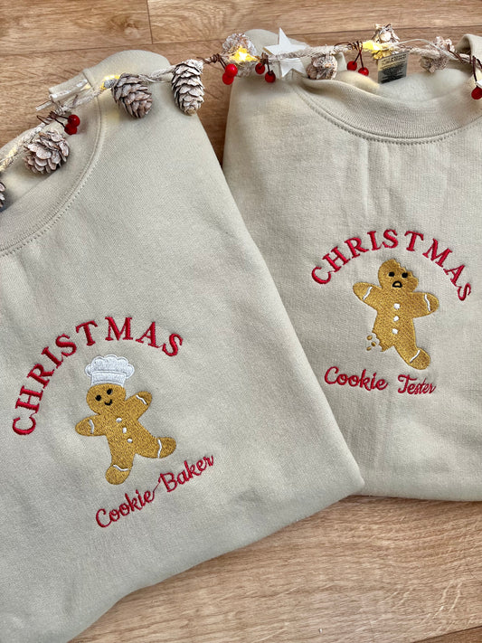 Christmas Cookie Tester & Baker sweatshirts