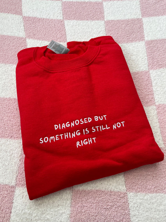 Ready to ship - Medium Red diagnosed