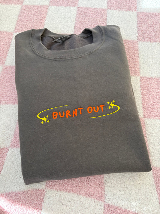 Ready to ship - Small burntout sweatshirt