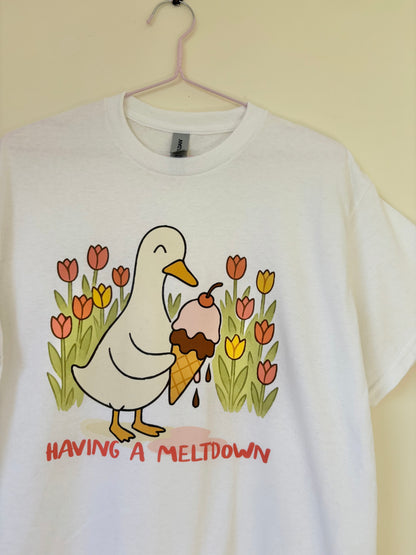 Having a meltdown T-shirt