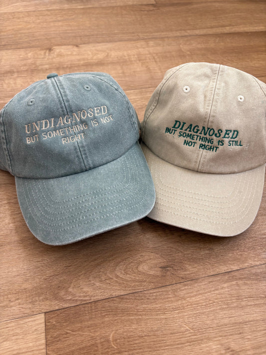 Undiagnosed & Diagnosed matching Caps