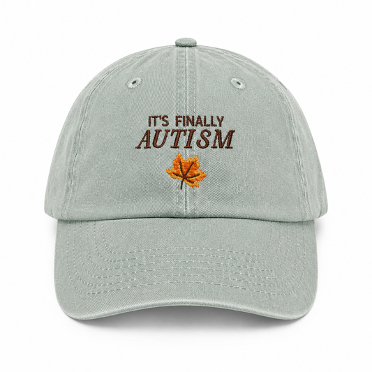 It's Finally Autism Cap