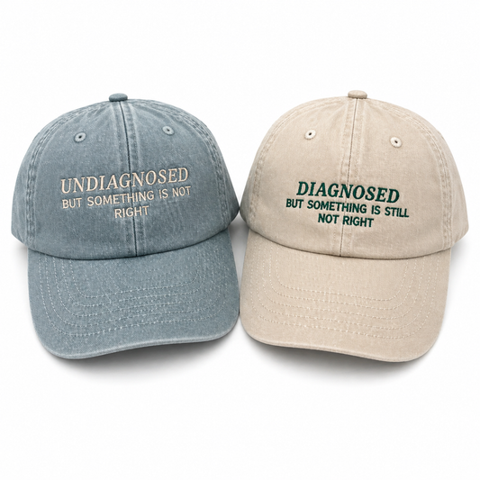 Undiagnosed & Diagnosed matching Caps