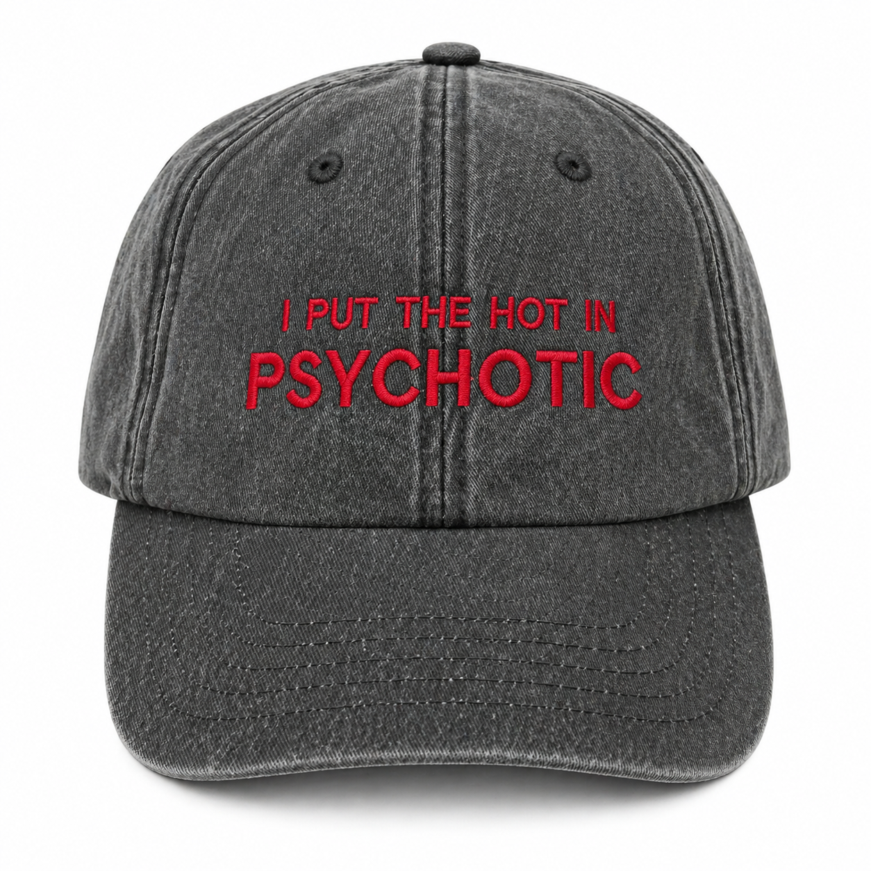I put the hot in psychotic cap