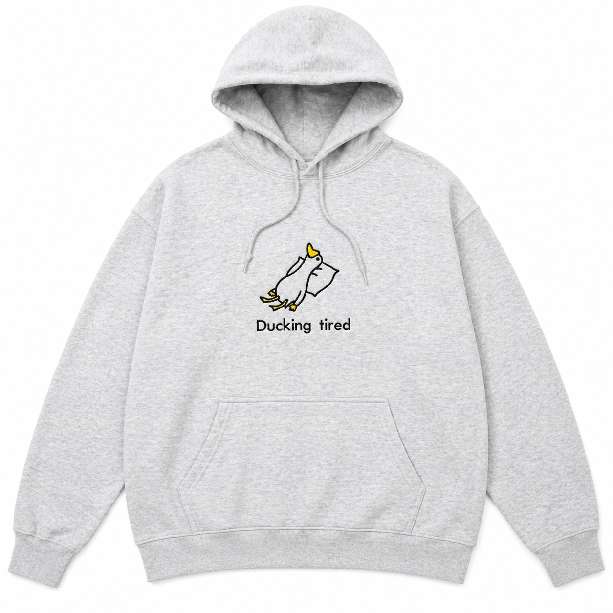 Hoodie Ducking Tired