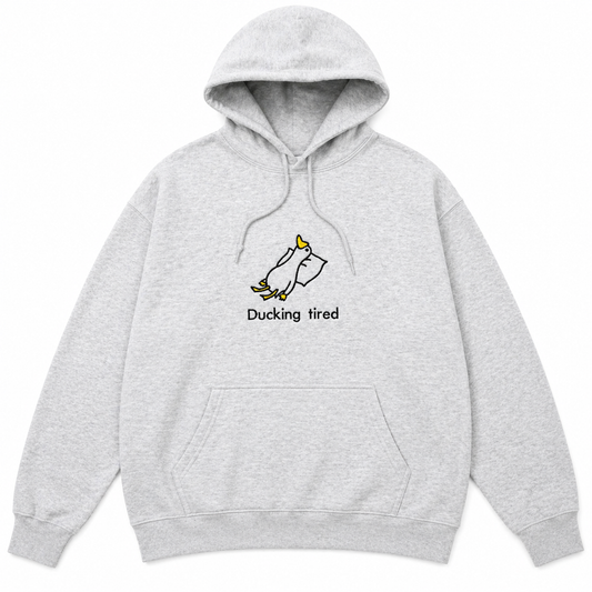 Hoodie Ducking Tired