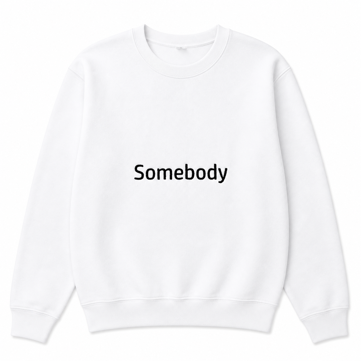 Somebody's problem matching sweatshirts