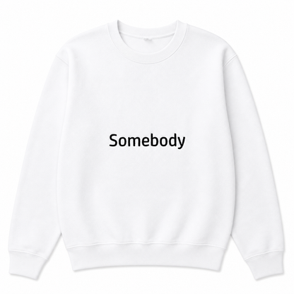 Somebody's problem matching sweatshirts