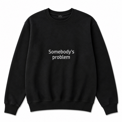Somebody's problem matching sweatshirts