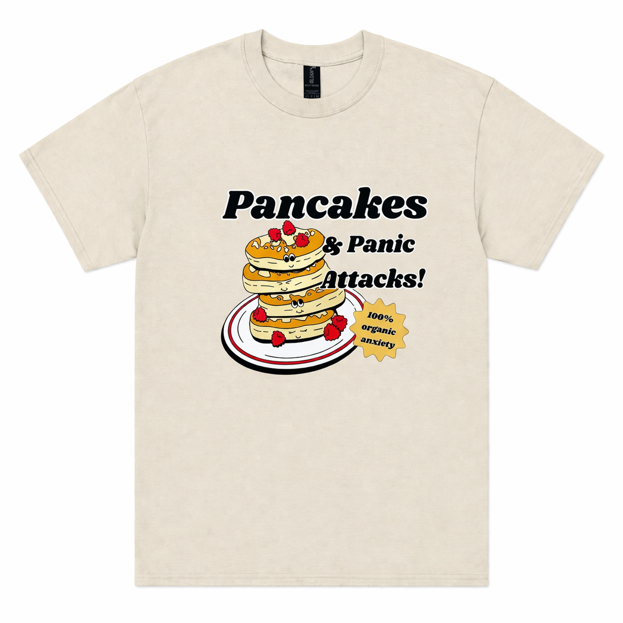 Pancakes & panic attacks T-shirt