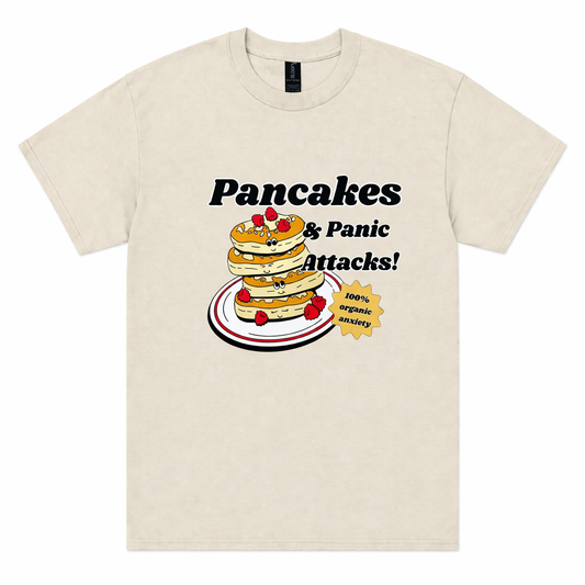 Pancakes & panic attacks T-shirt