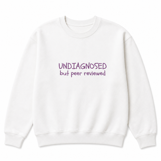 Peer reviewed sweatshirt
