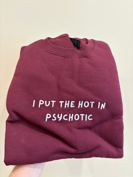 Ready to ship - Large Hot in psychotic