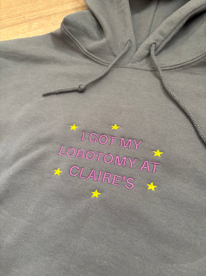 Lobotomy from Claire's Hoodie