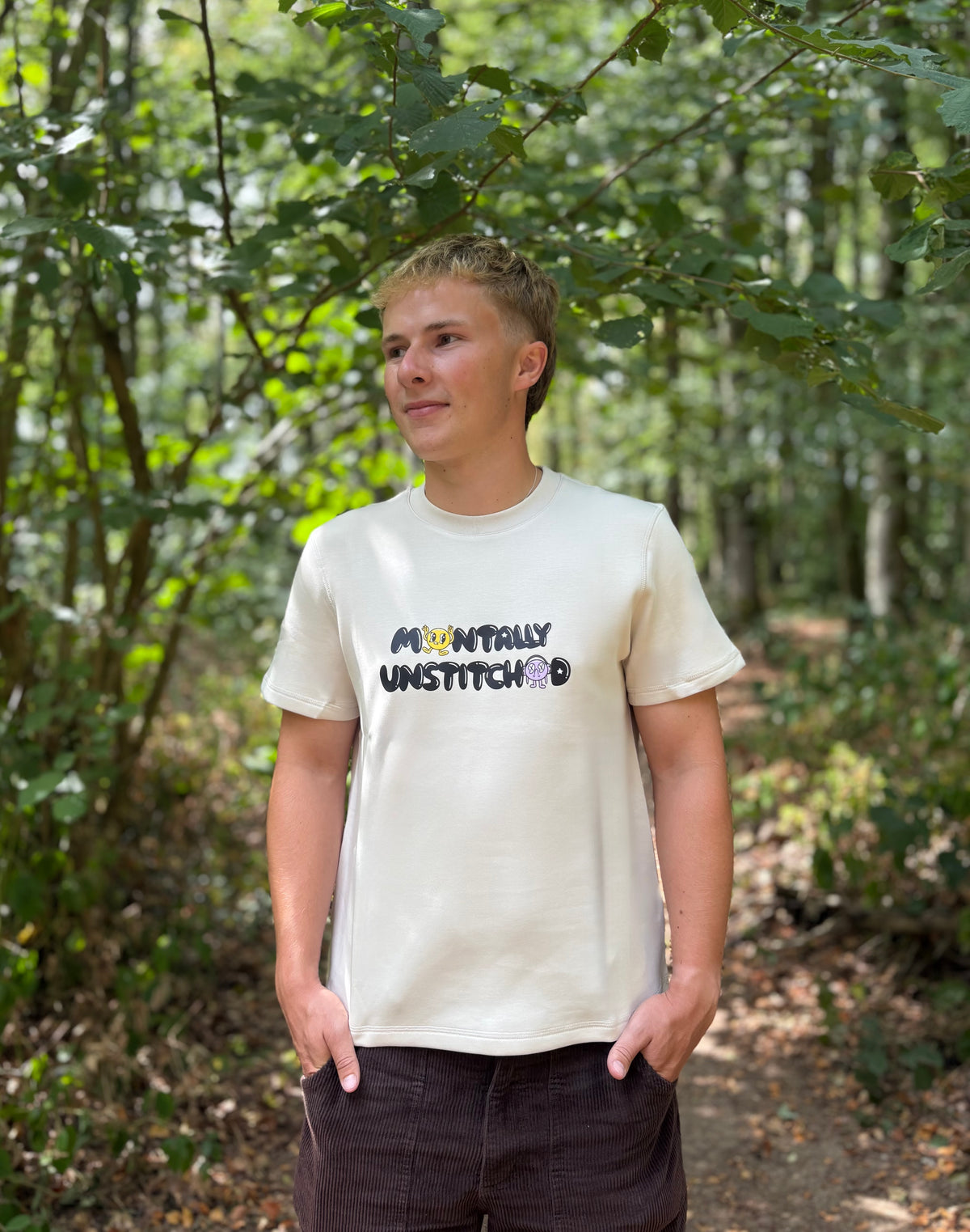 Keep it Cool Graphic T-shirt - Sand