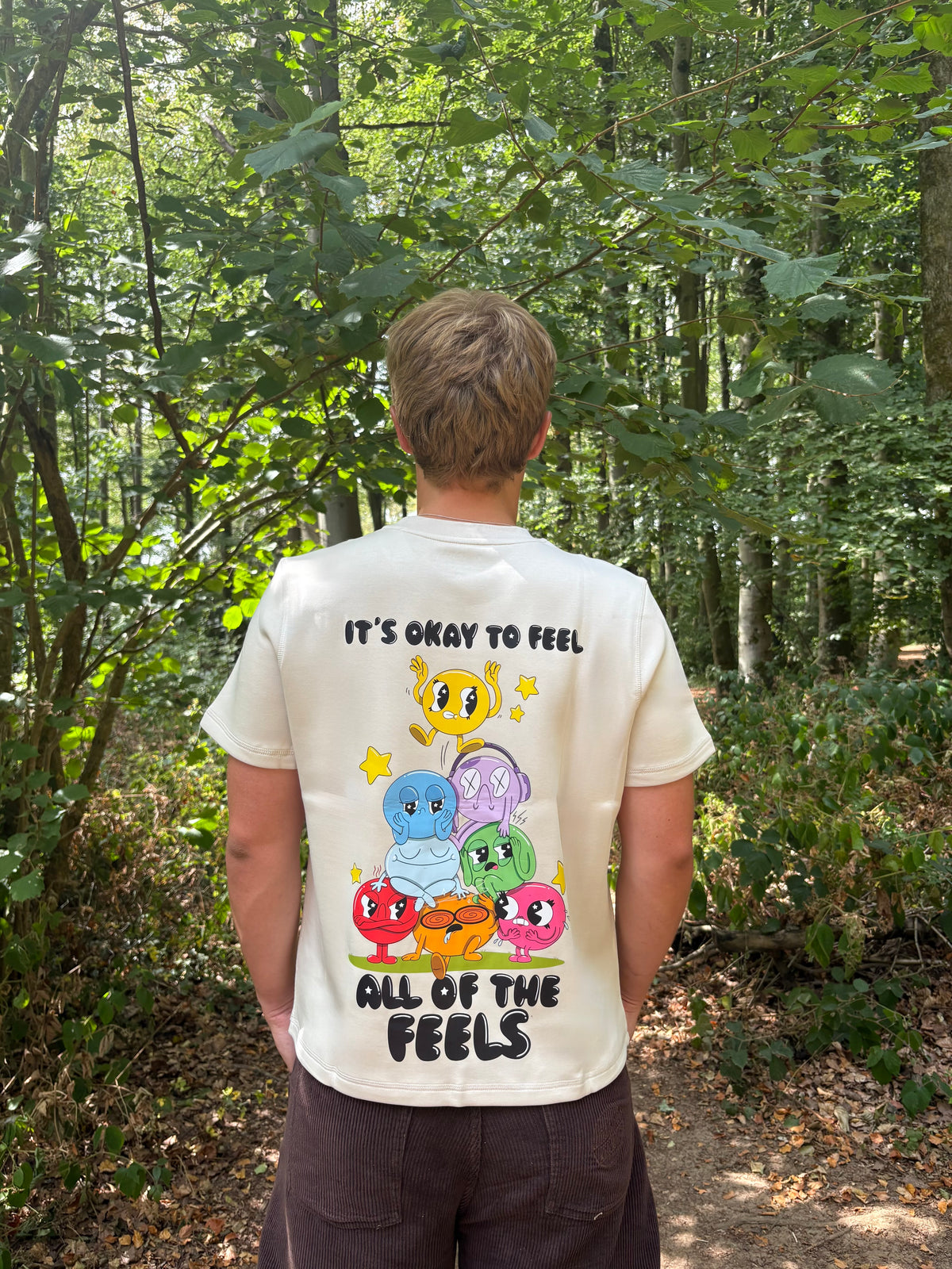 Keep it Cool Graphic T-shirt - Sand