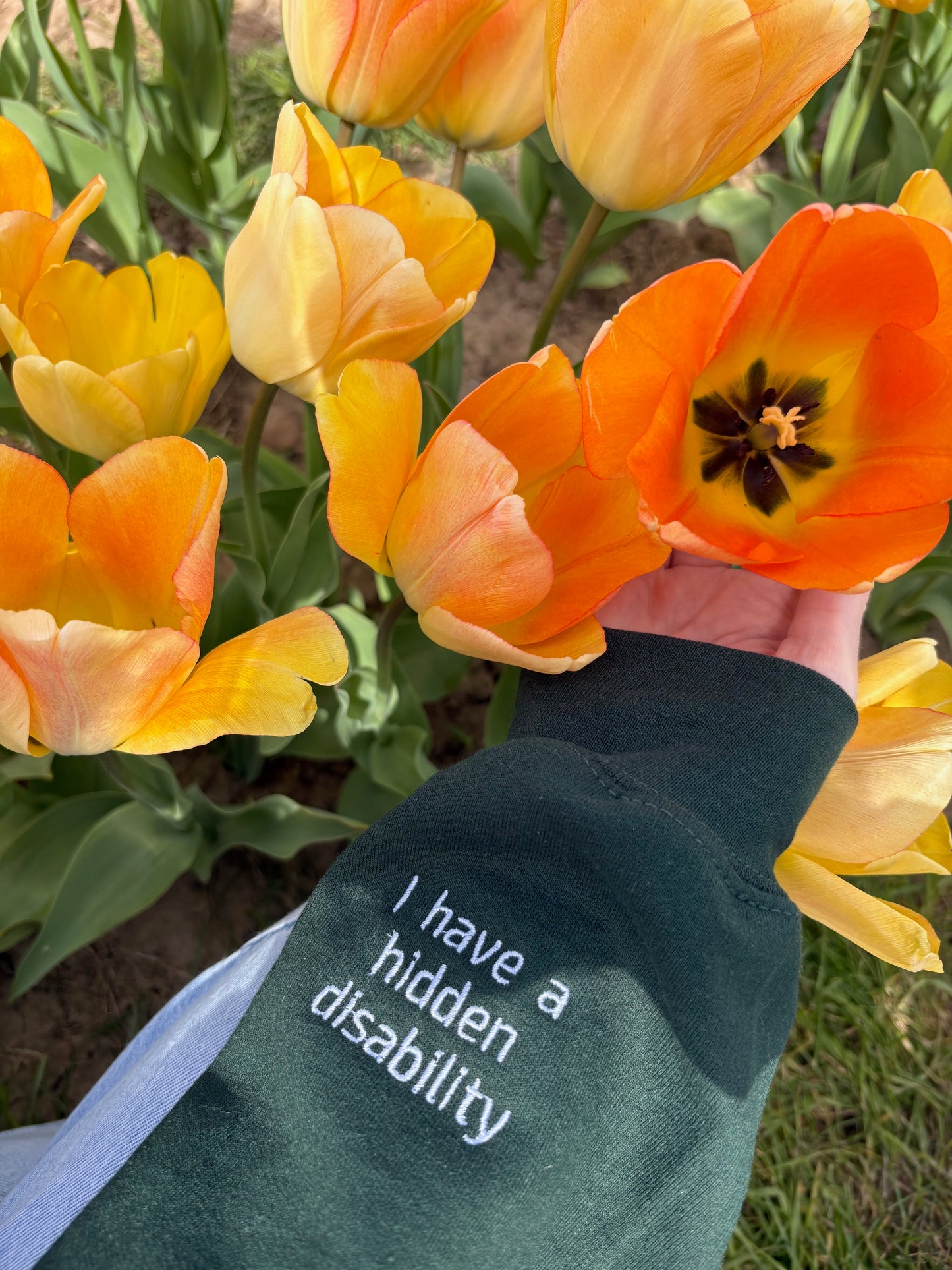 Sunflower *Hidden Disabilities* sweatshirt