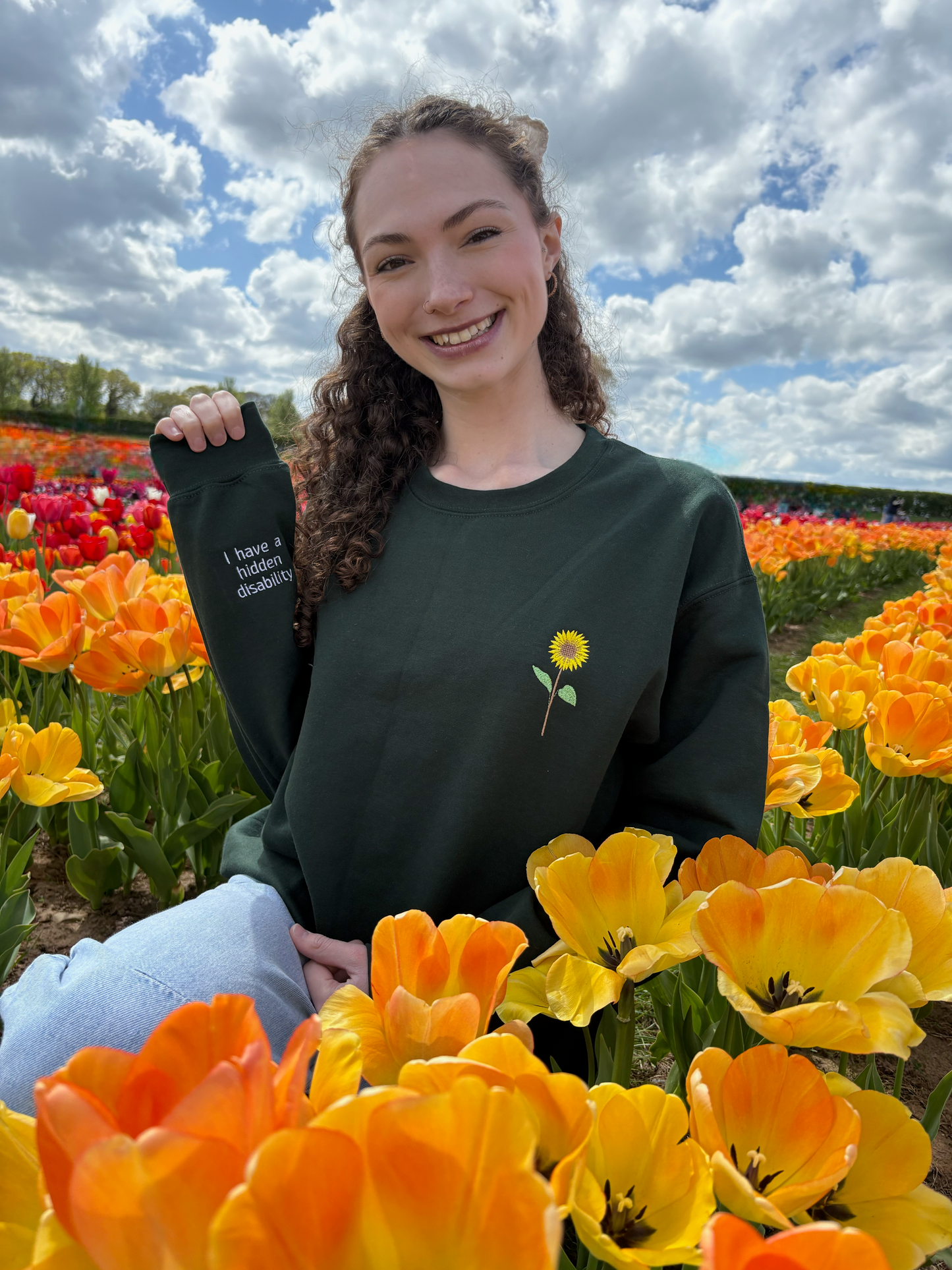Sunflower *Hidden Disabilities* sweatshirt