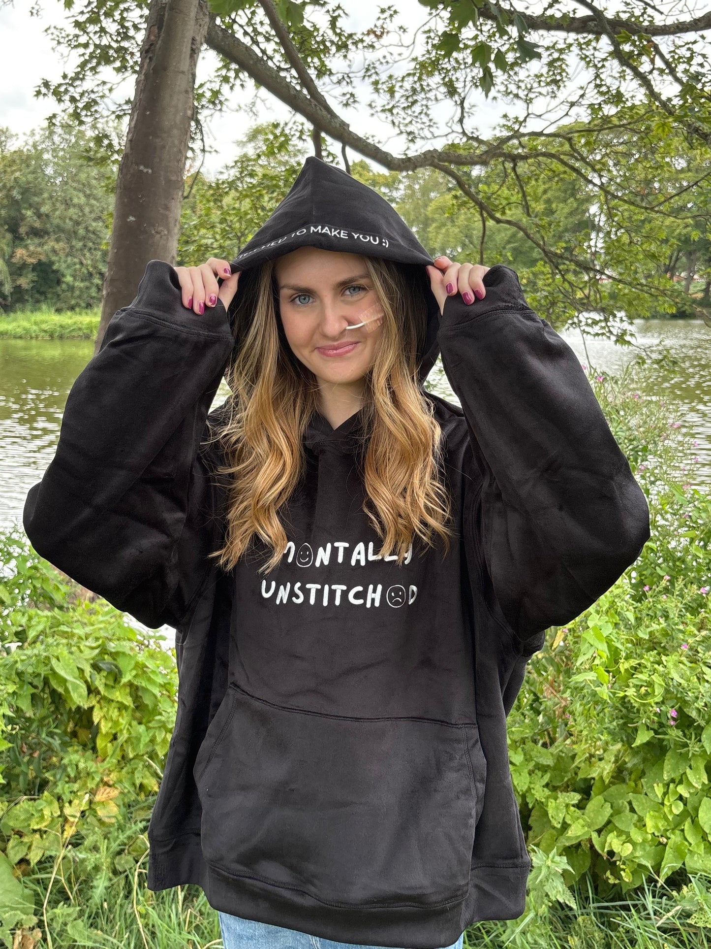 Comfort Hug Hoodie - Black