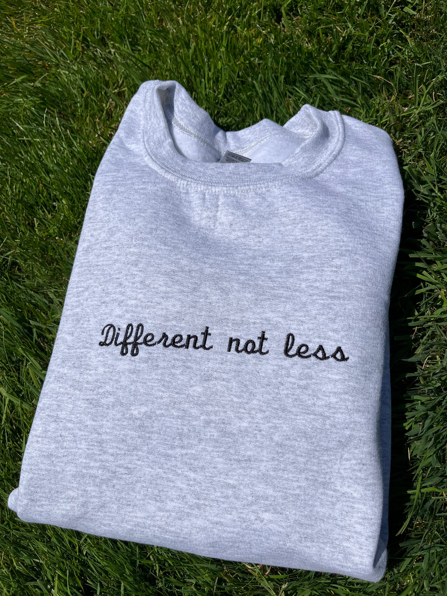 Different not less Bow sweatshirt