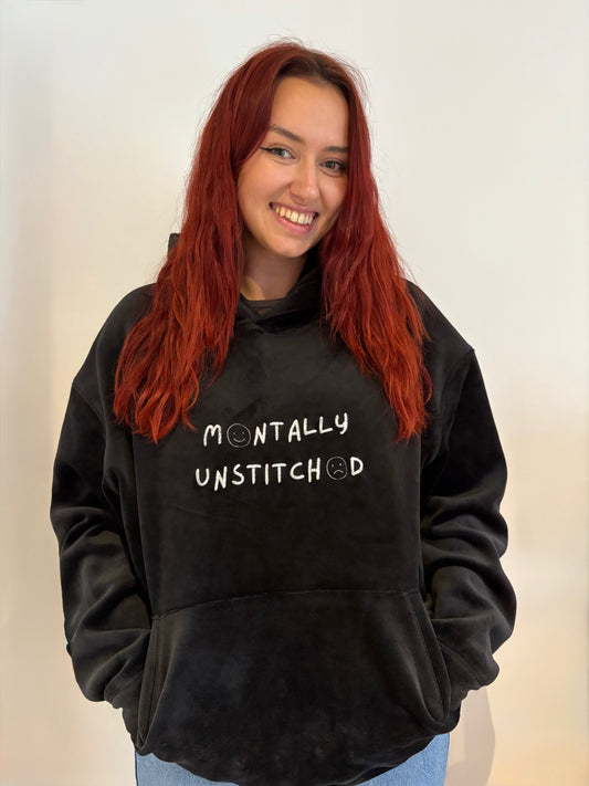 Comfort Hug Hoodie - Black