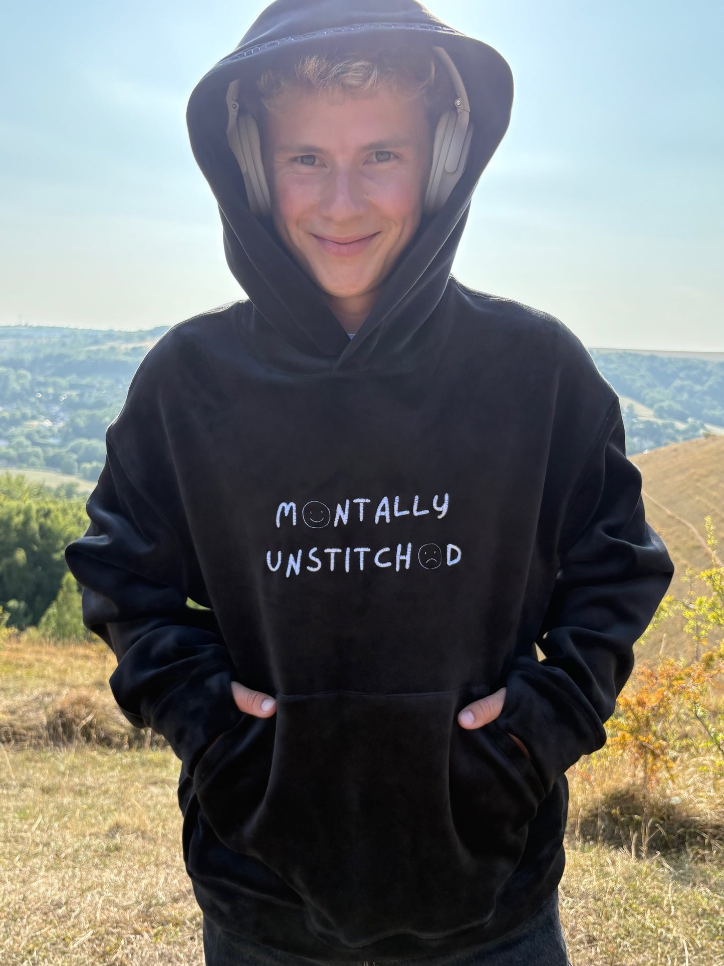 Comfort Hug Hoodie - Black