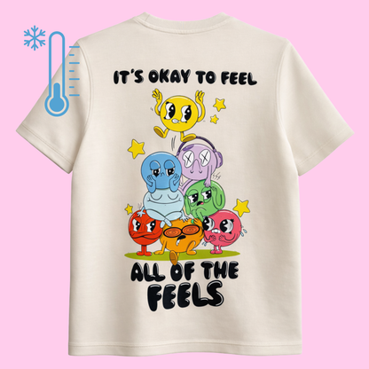 Keep it Cool Graphic T-shirt - Sand