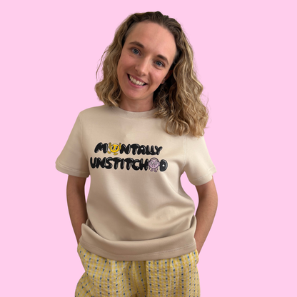 Keep it Cool Graphic T-shirt - Sand