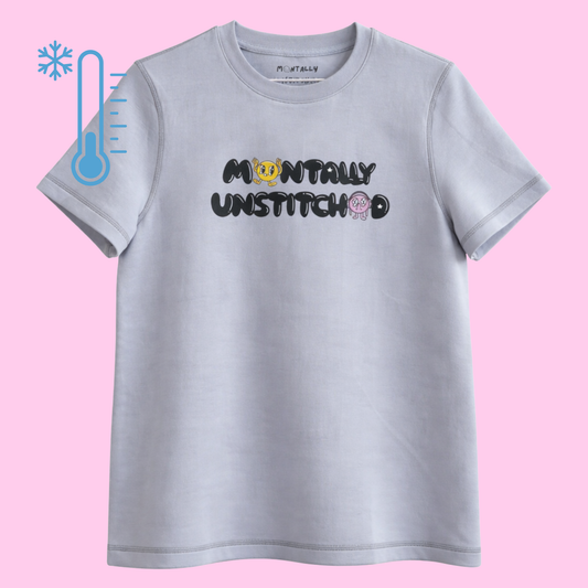 Keep it Cool Graphic T-shirt - Blue (Pre orders dispatch from May)