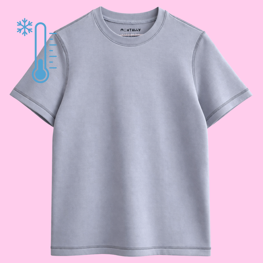 Keep it Cool Blank T-shirt - Blue (Pre orders dispatch from May)