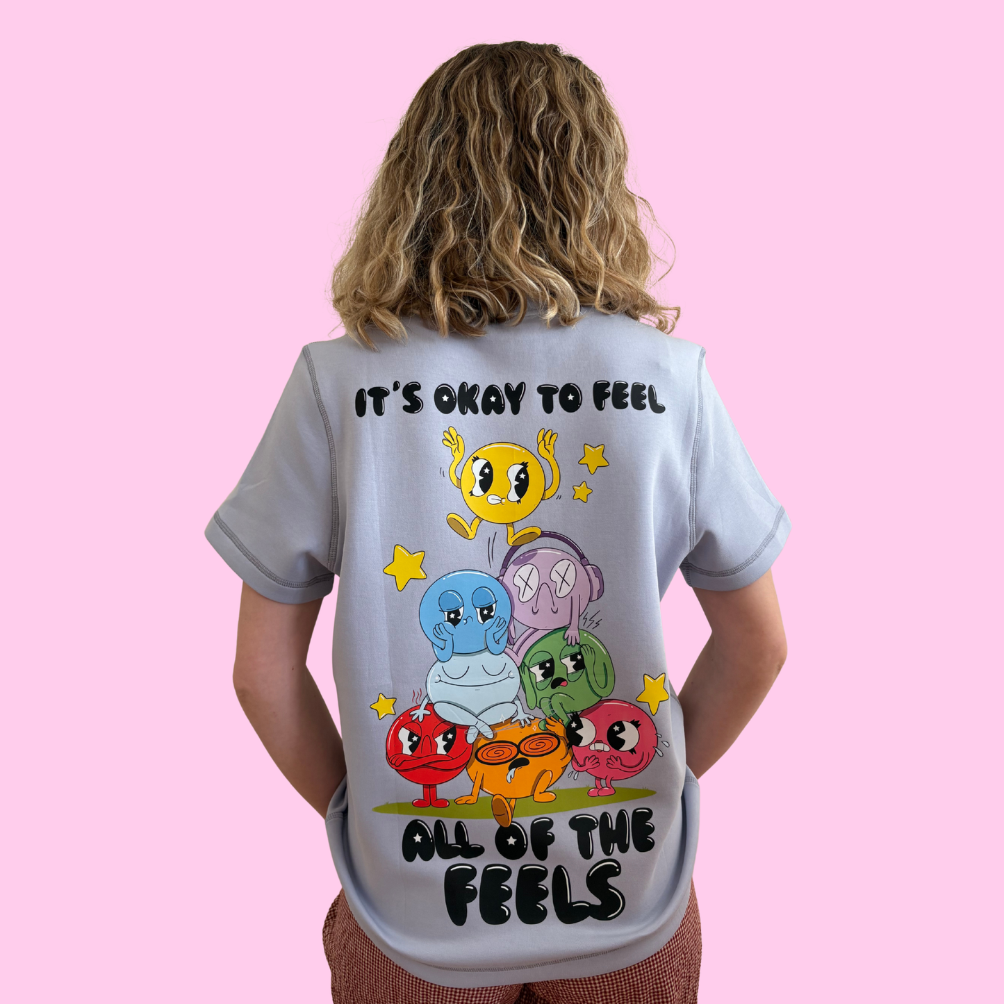 Keep it Cool Graphic T-shirt - Blue