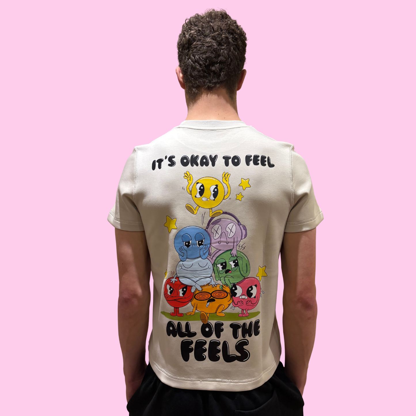 Keep it Cool Graphic T-shirt - Sand