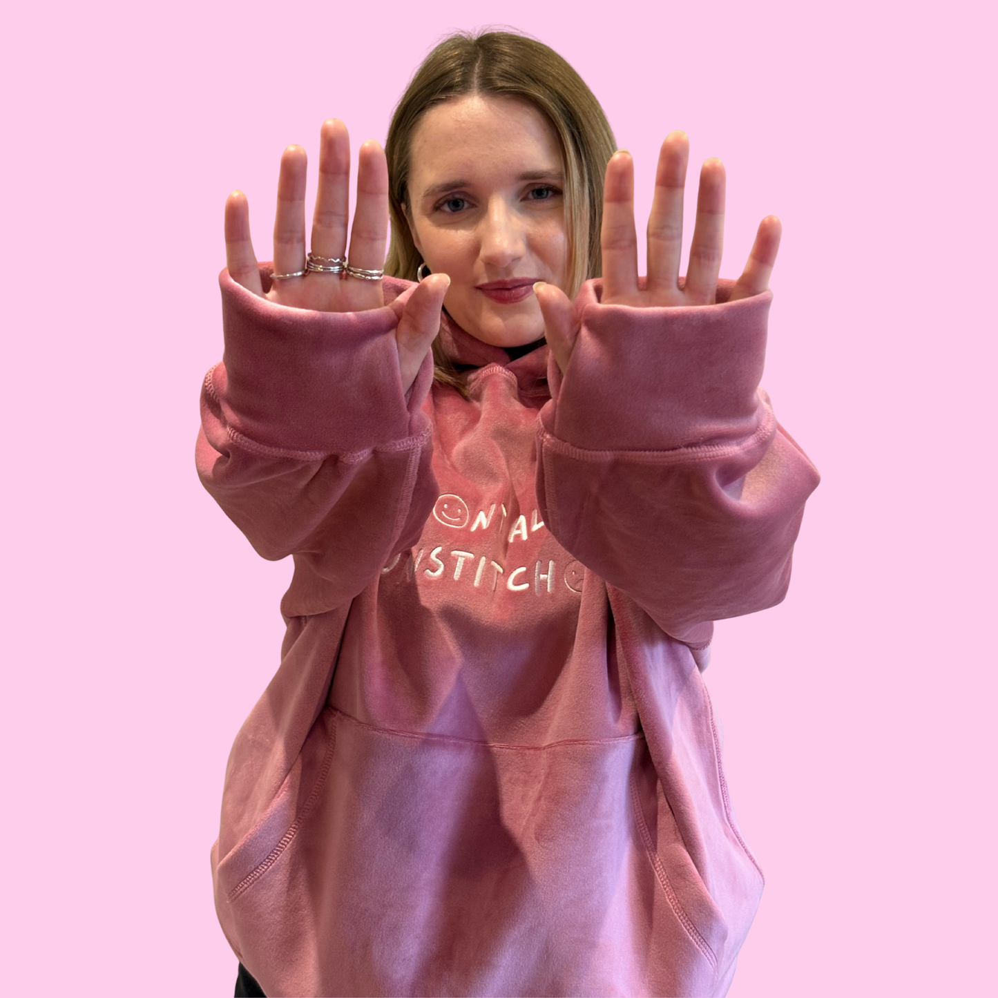 Pink - Adult Comfort Hug Hoodie