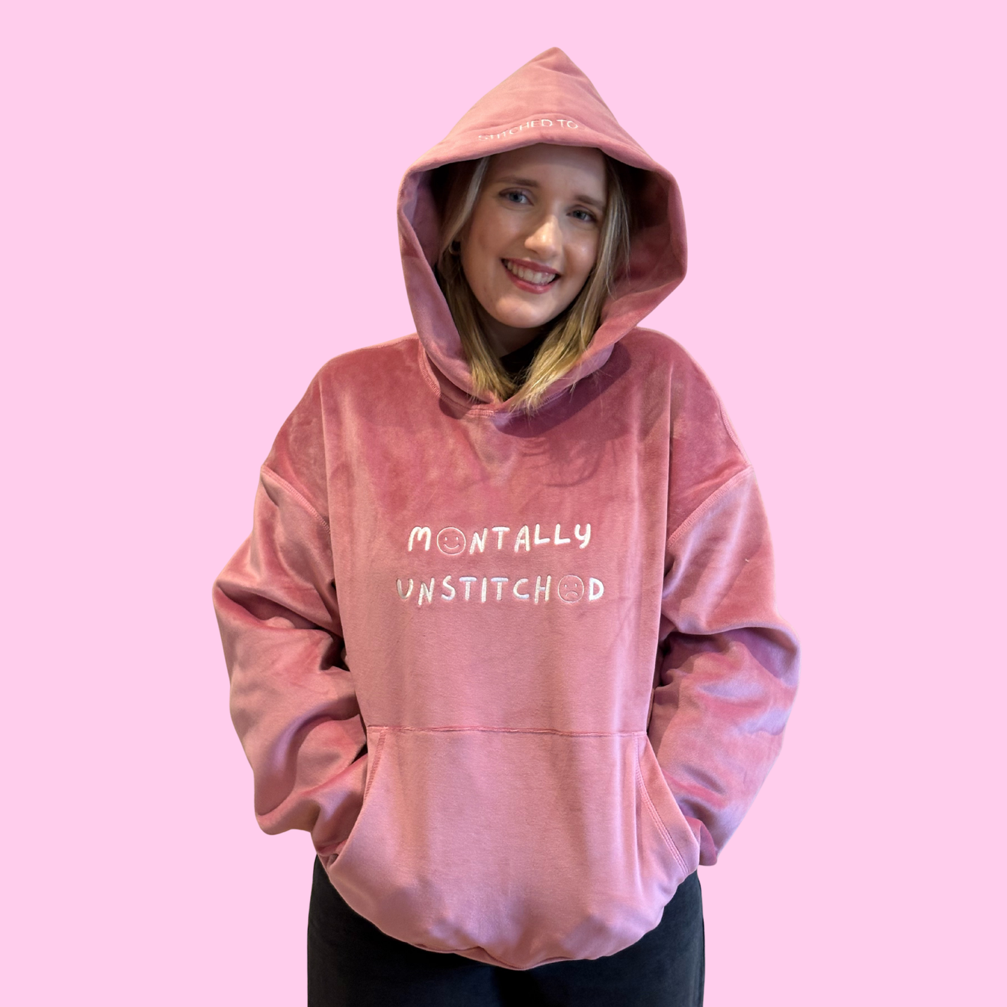Pink - Adult Comfort Hug Hoodie