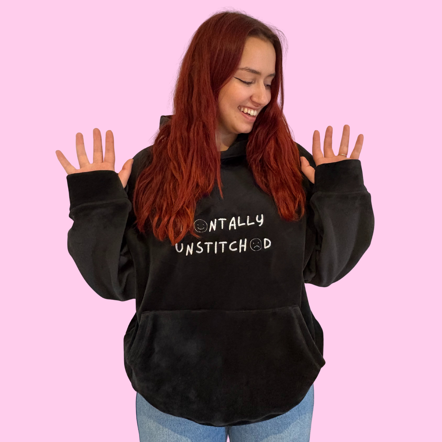 Black - Adult Comfort Hug Hoodie