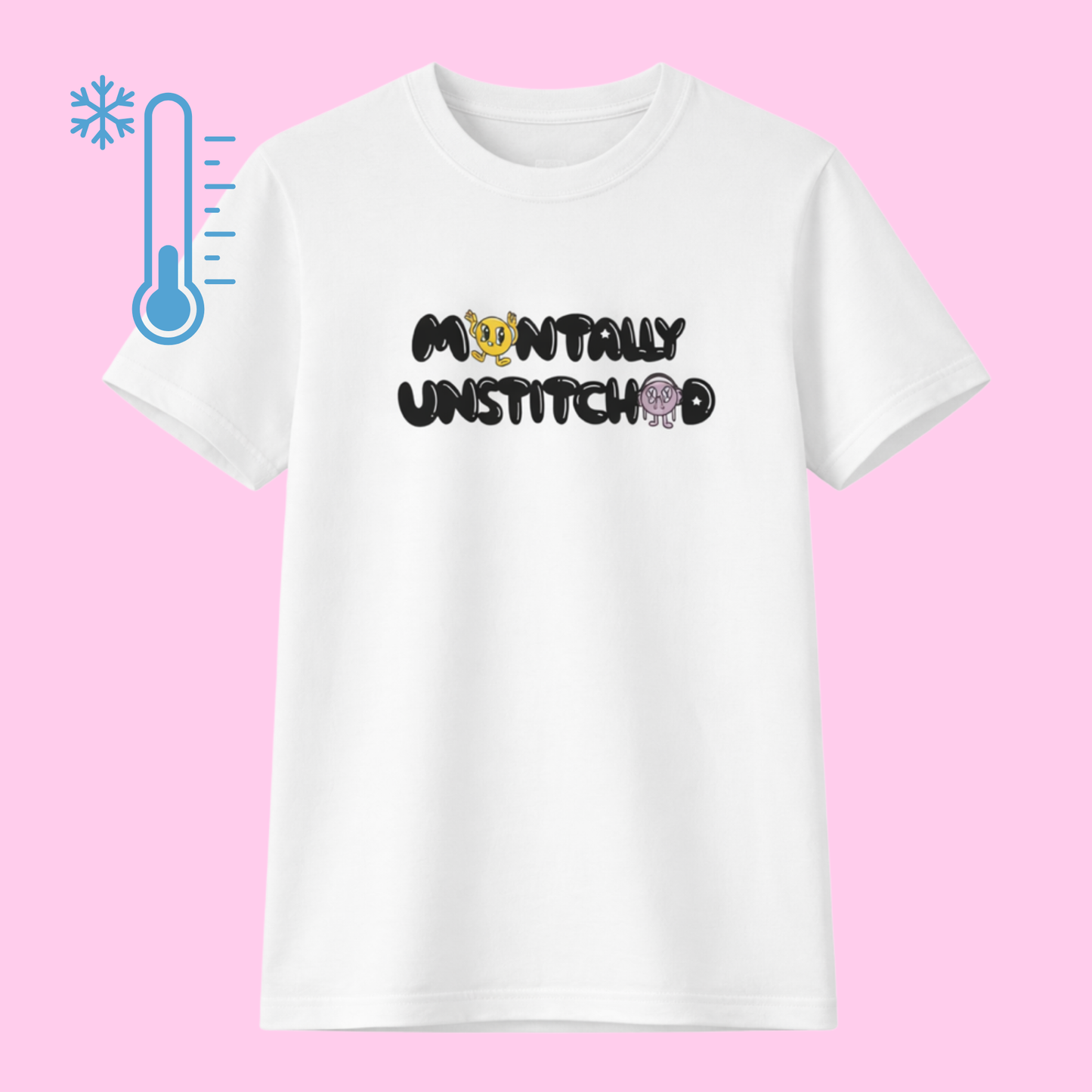 Keep it Cool Graphic T-shirt - White
