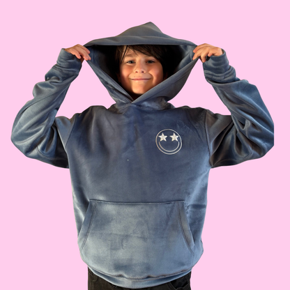 Kids - Blue Comfort Hug Hoodie